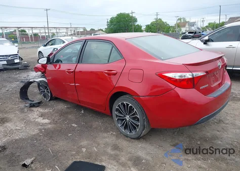 2016 Toyota Corolla S Plus from USA, damaged, VIN 2T1BURHE4GC729605